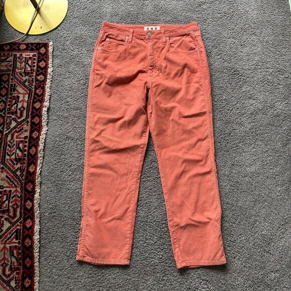 AMO Chloe Crop Corduroy Pants